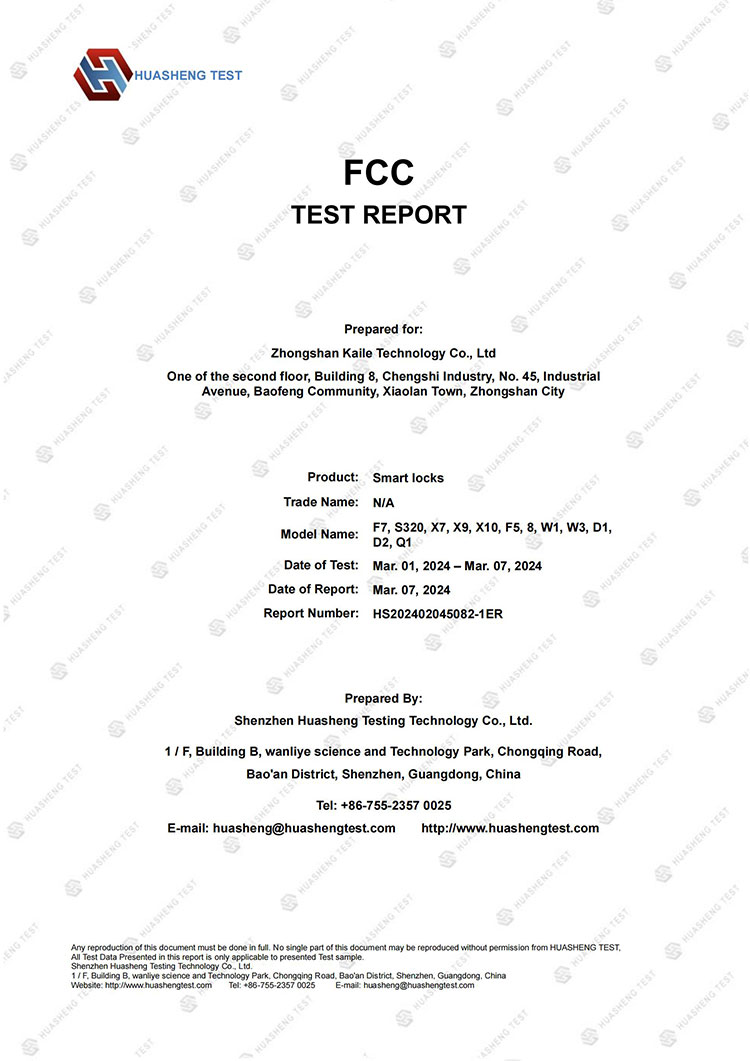 báo cáo của FCC